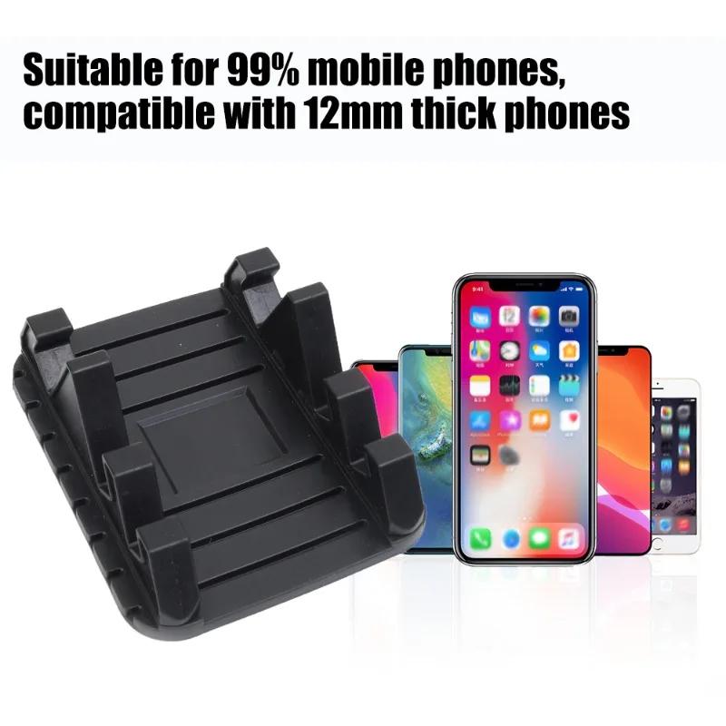 New Anti-slip Car Phone Holder Dashboard Paste Mount Phone Navigation Stand for Samsung Xiaomi Huawei Non-slip Support