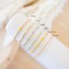 Vlen Beaded Bracelet for Women Gift Multicolor Glass Beads Jewelry 18K Gold Plated Pulseras Boho Summer Stackable Bracelets