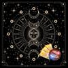 50x50/60x60/75x75cm Tarot Tablecloth Mat Geometric Divinations Table Cloth Board Game Oracles Card Pad Rune Support Mat