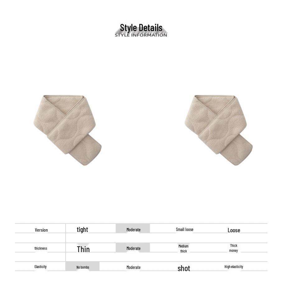 Louvre Lambswool Patchwork Scarf - Warm & Comfortable, Japanese Fashion for Autumn/Winter