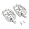 Motorcycle Wide Foot Pegs Front Footpegs Driver CNC For Harley Softail Fat Bob Breakout Street Bob 2018-2025 Accessories
