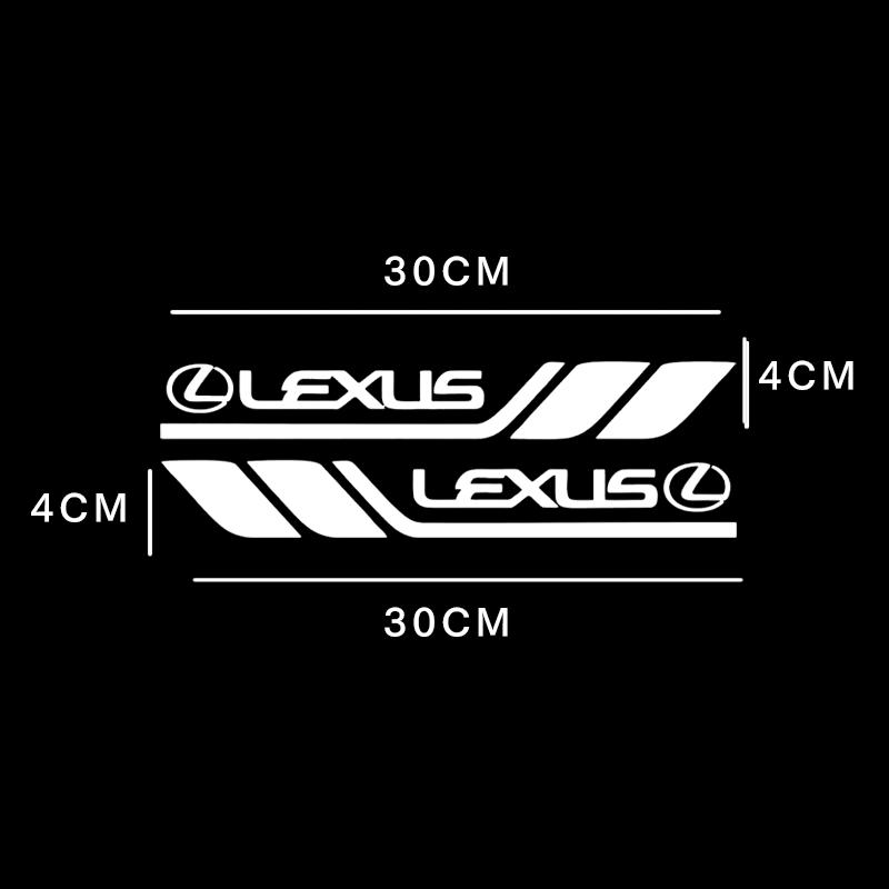 Geeignet für Lexus Logo ES300 IS300 IS350 ES250 ES350 IS250 CT200H GS350 NX200 Aufkleber Decal Logo Aufkleber Abzeichen