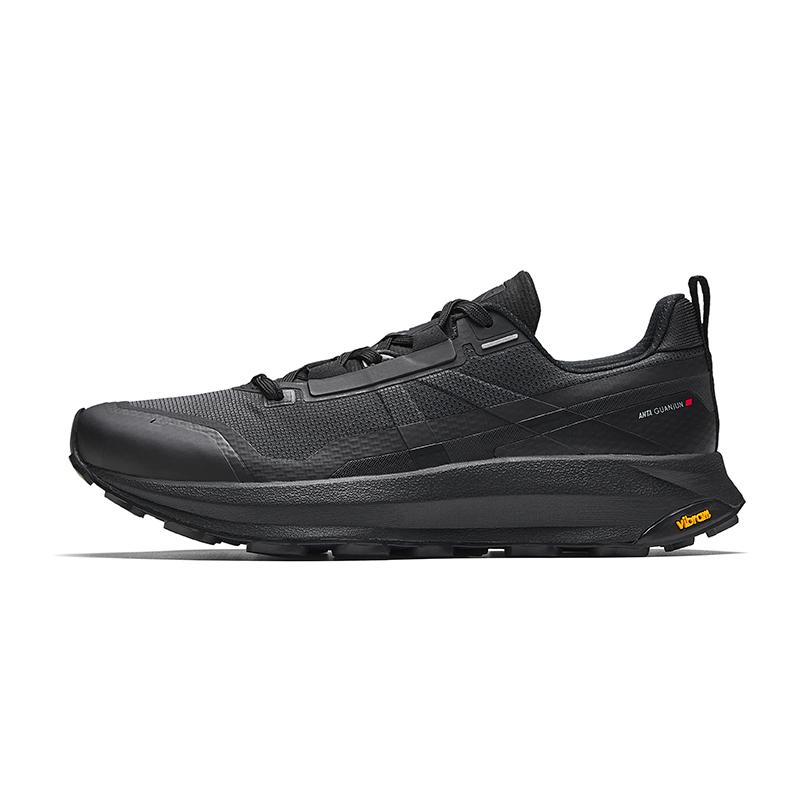 

Anta Champion Seeker Textile, Synthetic Leather Abrasion Resistant Cushioning Low top Outdoor Shoes Men s Basic Black 112626605A-1 43