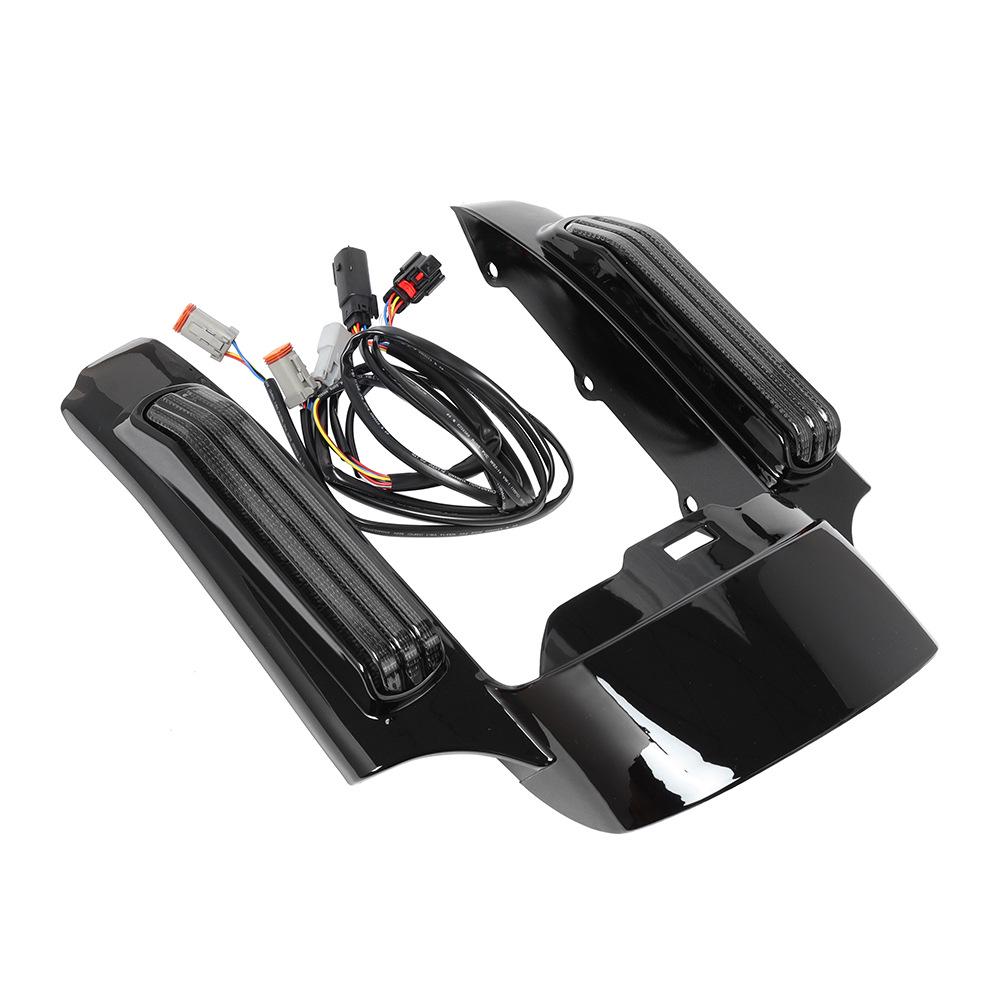 Harley LED Tail & Brake Light for Big Glide, Road King: Dual Highway Rear Fender Signals