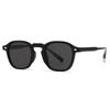  Ins Popular Fashion Square Sunglasses Women Retro Rivets Black Tea Shades UV400 Men Sun Glasses