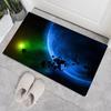 Home Planet Pattern Carpet Floor Mat Door Mat Kitchen Non-slip Mat Toilet Absorbent Floor Mat