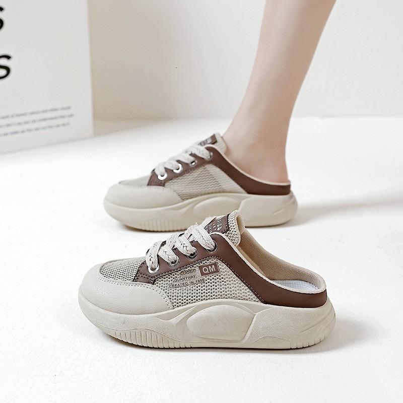 Fashion 2025 New Women Casual shoes suitable for leisurely walking and sports. convenient slip-on shoes with breathable mesh