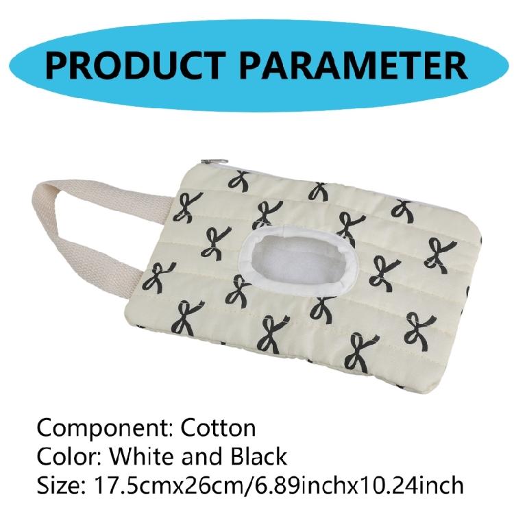 Fashionable Cotton Tissue Container Portable and Multifunctional Tissue Storage Case for Household Everyday Use