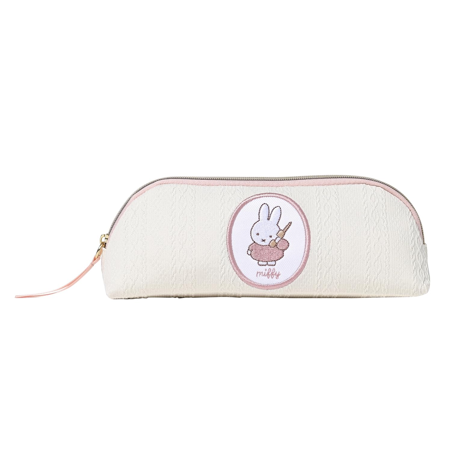 

BSS Miffy Spring Knit Pencil EB358C Case, White, белый