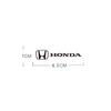 Car Emblem Sticker Accessory For Honda Civic FIT Accord Prelude CRV 5th Mugen CRZ CRX Jazz HRV Pilot Odyssey City Inspire Vezel
