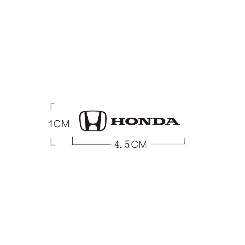Car Emblem Sticker Accessory For Honda Civic FIT Accord Prelude CRV 5th Mugen CRZ CRX Jazz HRV Pilot Odyssey City Inspire Vezel