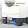 L8RE 4x Furniture Leveling Feet Washing Machine Anti-Vibration Pad for Air Conditioning Refrigerator Desk Heightened Balanced
