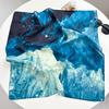 New spring and summer light and breathable 61 * 61cm square scarf versatile printed mulberry silk cotton blended women's silk scarf