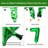 Football-themed Football Aluminum Film Balloons Set for Children's Birthday Party Decoration