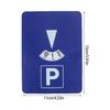 Vehicle User Friendly Electronic Parking Sign Timer Accurate Time Tracking Lightweight Portable Design Universal Car Use
