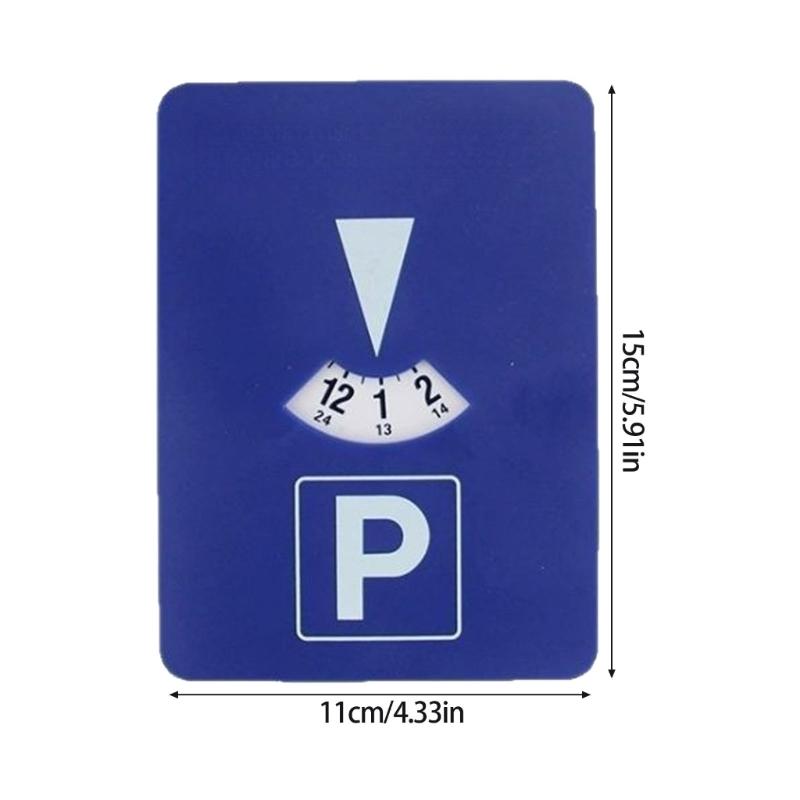 Vehicle User Friendly Electronic Parking Sign Timer Accurate Time Tracking Lightweight Portable Design Universal Car Use