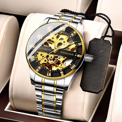 Fully Automatic Mechanical Watch Men's Watch Hollow Business Fashion Waterproof Luminous