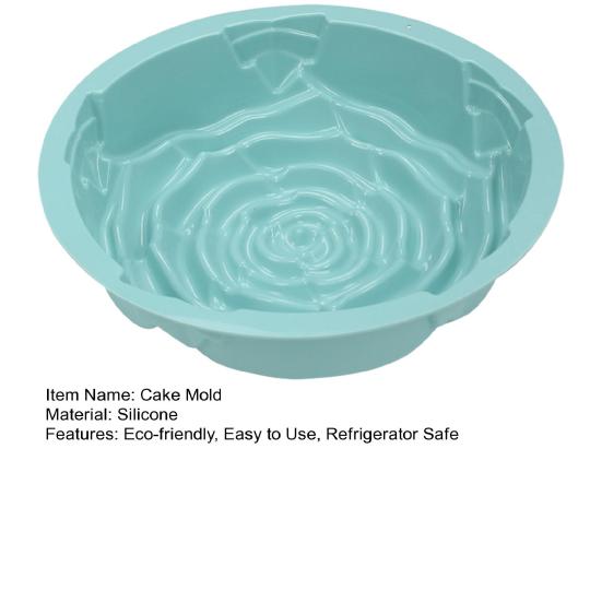 Silicone Cake Mold Food Grade Silicone Baking Mold for Birthday Cakes Chocolate Jelly Bread Cream Microwave And Refrigerator Safe Silicone Mold