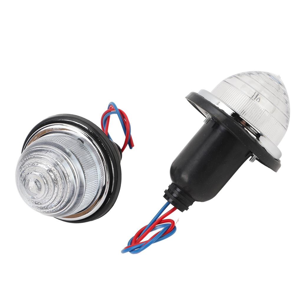 2PCS 72mm Rear Brake Stop Light LPB630 DC12V Tail Lamp Replacement for Classic Mini Morris Minor