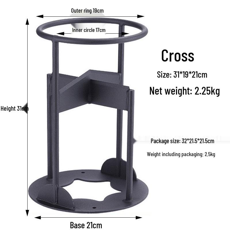 Chiyue Wall-Mounted Manual Steel Firewood Splitter