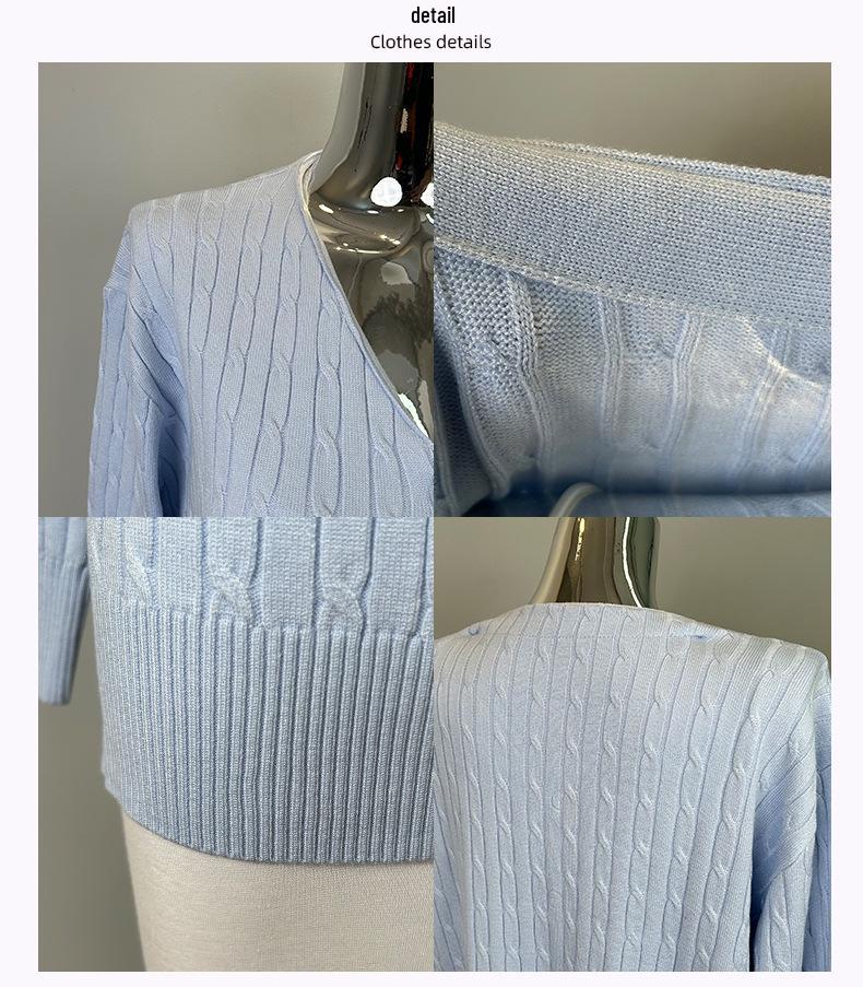 Korean Dongdaemun High-End Loose Knit Cardigan - Pure Desire & Sexy Lazy Style Women's New Arrival