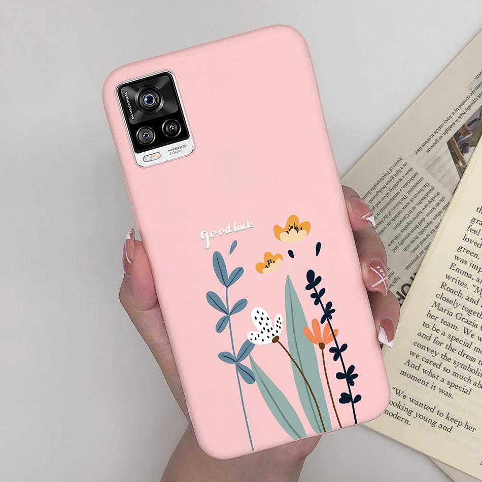 For vivo V20 Case for Vivo V20 Pro VivoV20 V 20 SE Case Cute Cartoon Slim Soft TPU Silicone Back Phone Cover Bumper Fundas Cases