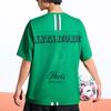 Anta Comfortable Breathable Letter Round Neck Short Sleeve T-Shirt Men Tops Ice-Porcelain-Green 152438131-4