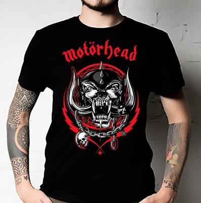 Men's and Women's T-shirts Motorhead Official