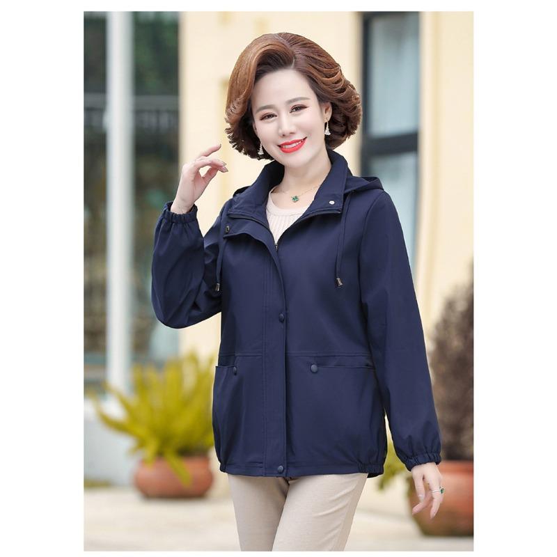 Autumn Jacket Jacket Fashion Women's Spring and Autumn Windbreaker Fashion Thin Short Jacket Top