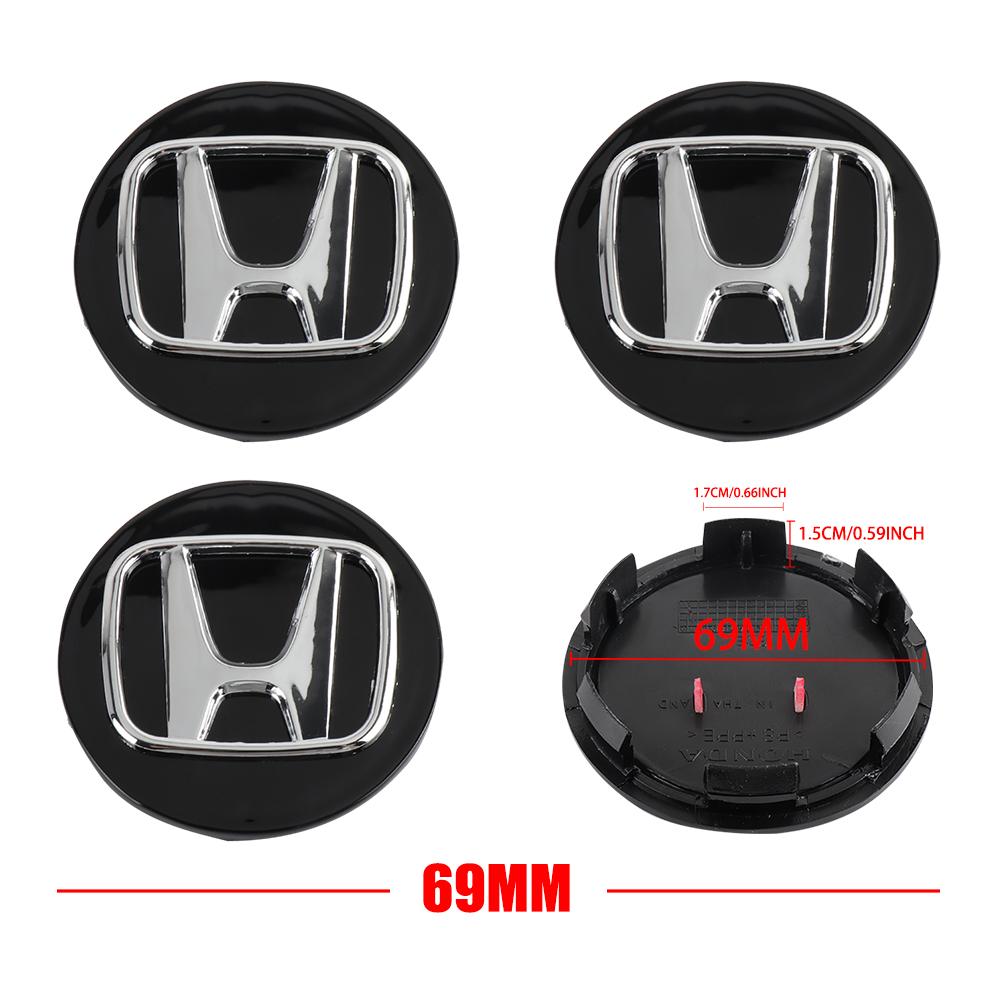 56/58/60/59mm Car Wheel Center Hub Caps Auto Accessories for Honda Type R Type S VTEC DOHC Modulo Vezel Legend Si RR Insight