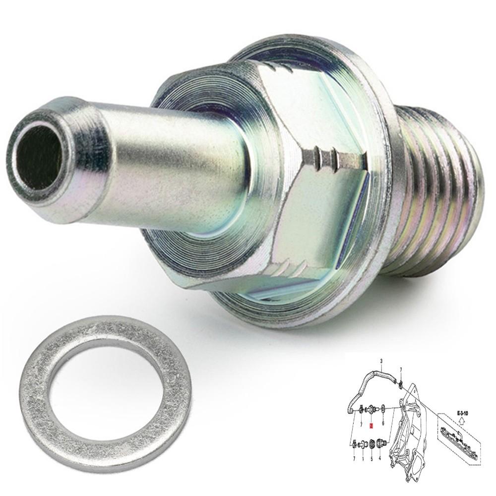 1PC PCV Valve With Washer For Honda Accord CR-V Civic 1.5 1.8 2.4L 17130-PND-A01