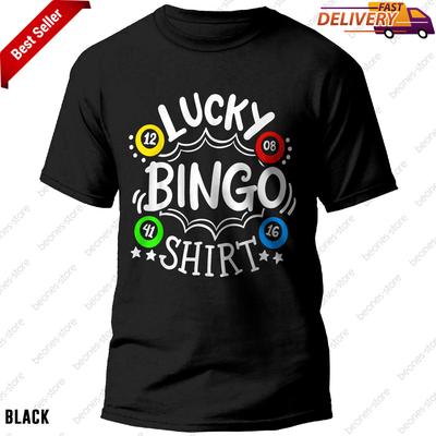 Lucky Bingo T-shirt, Perfect for Bingo Lovers and Those Who Love To Win Big