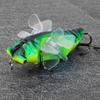 15.5g Hard Fishing Lures ABS Artificial Fishing Lures Durable Bionic Cicada Lures  River Fishing