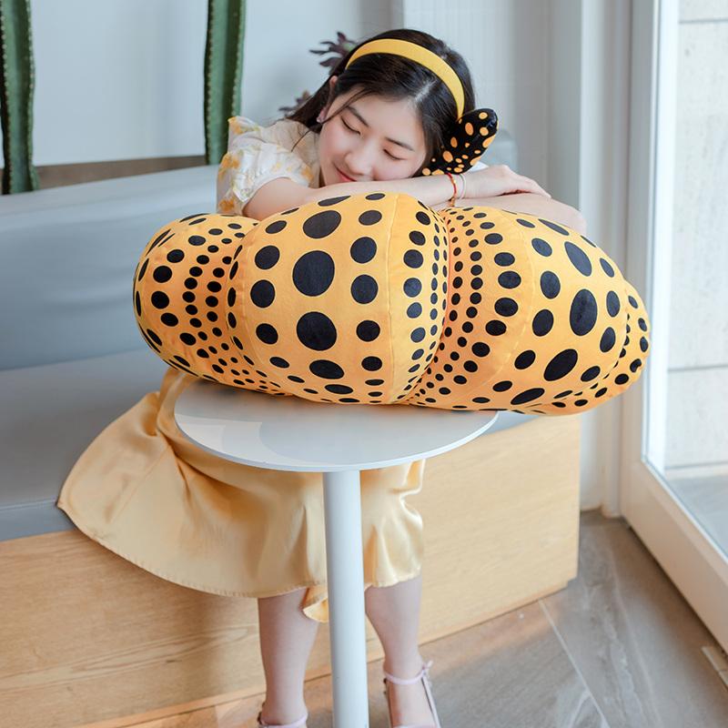 Giocattolo Zucca a Pois Yayoi Kusama Stessa Zucca Cuscino Decorazione di Halloween Bambola Bambino Bambini Giocattoli Arredo Casa Divano Cuscino