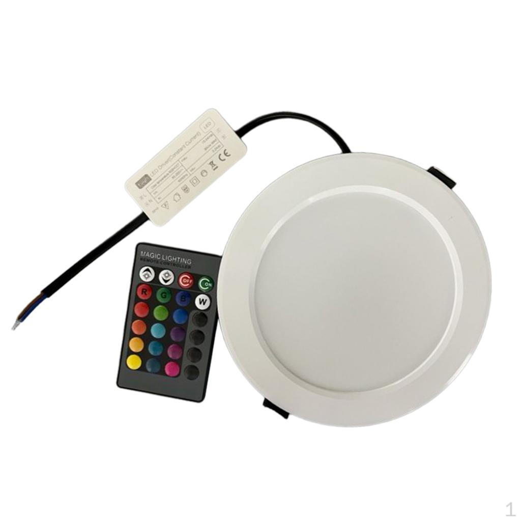 Led Downlights for Ceiling Dimmable RGBW, Recessed Lighting Living Room, Kitchen, KTV,