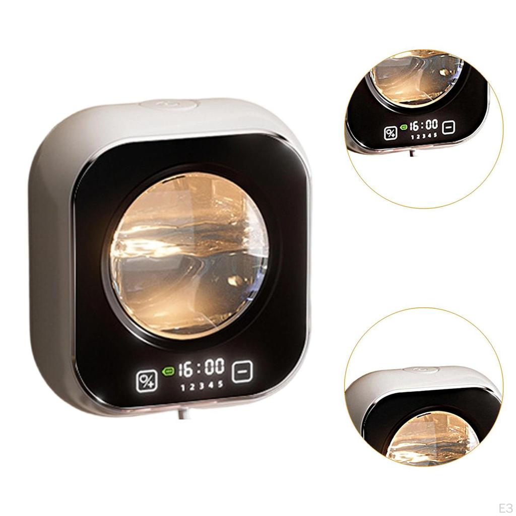 Automatic Soap Dispenser Adjustable Volume 320 ml with Ambient Light Foaming Touchless Wall Mounted