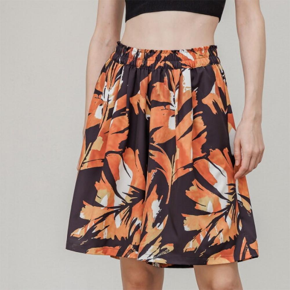 L Affair Women Water Leaf 5 Length Summer Pants wLkeakp0200 wL