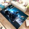 Final Fantasy Series Games Area Rug,Carpet Rug for Home Living Room Children's Bedroom Sofa Doormat Decor,Non-slip Floor Mat 3D