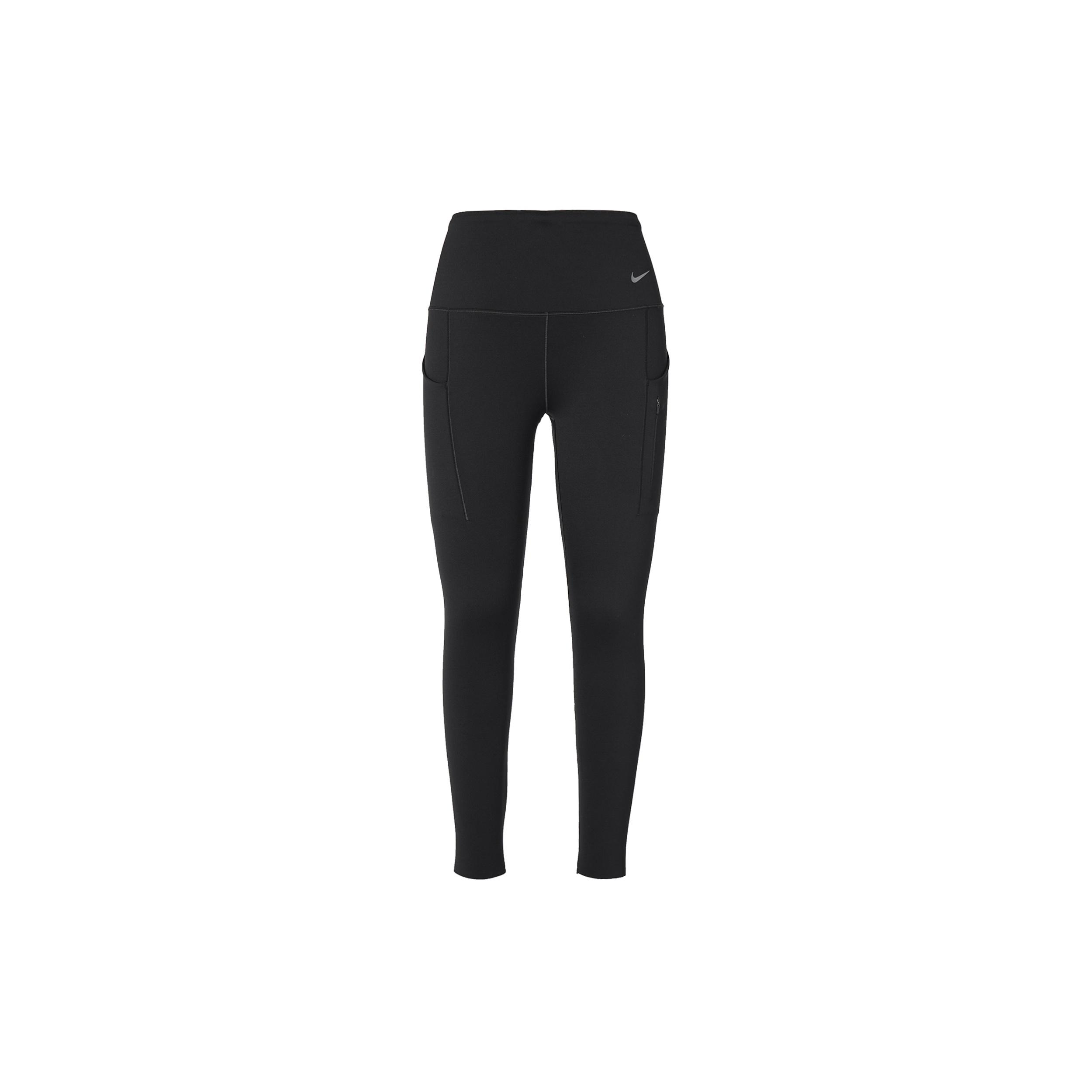 Nike GO Sports Pants Women's Black Moderate DQ5640-010 L white