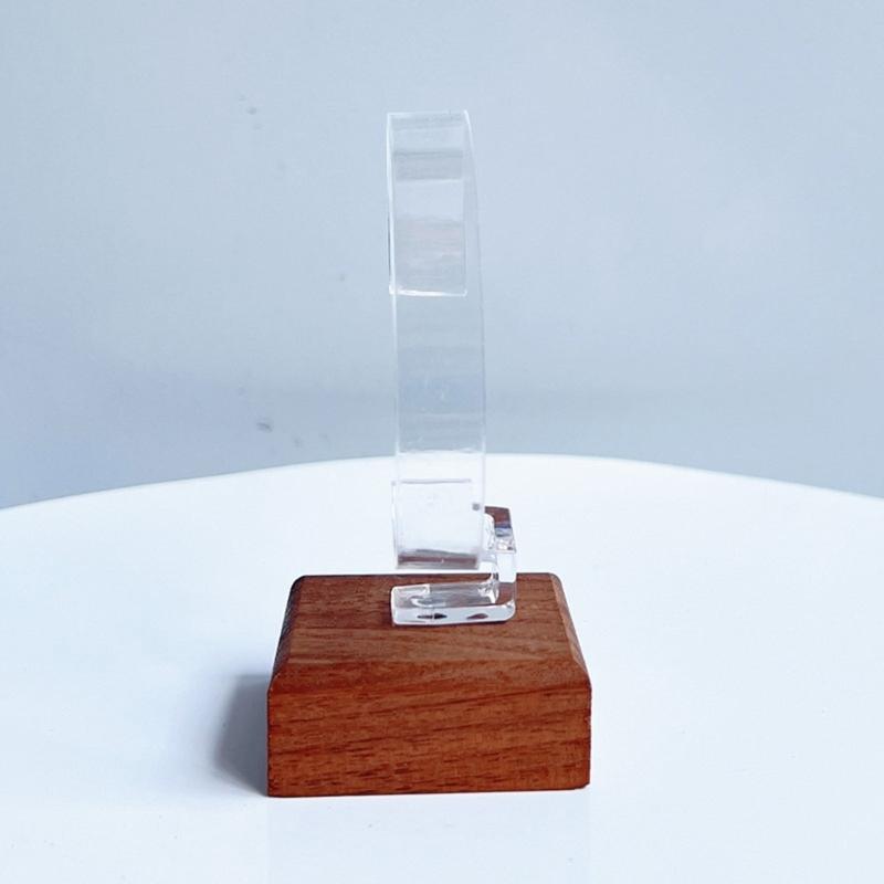 Portable Acrylic Watch Holder Fashion Watch Display Stand Suitable for Easy Storage and Travel with Enhanced Visibility