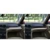 Real Carbon Fiber Car Accessories Co-pilot Dashboard Cover Sticker For BMW 3 Series E46 1998 1999 2000 2001 2002 2003 2004 2005