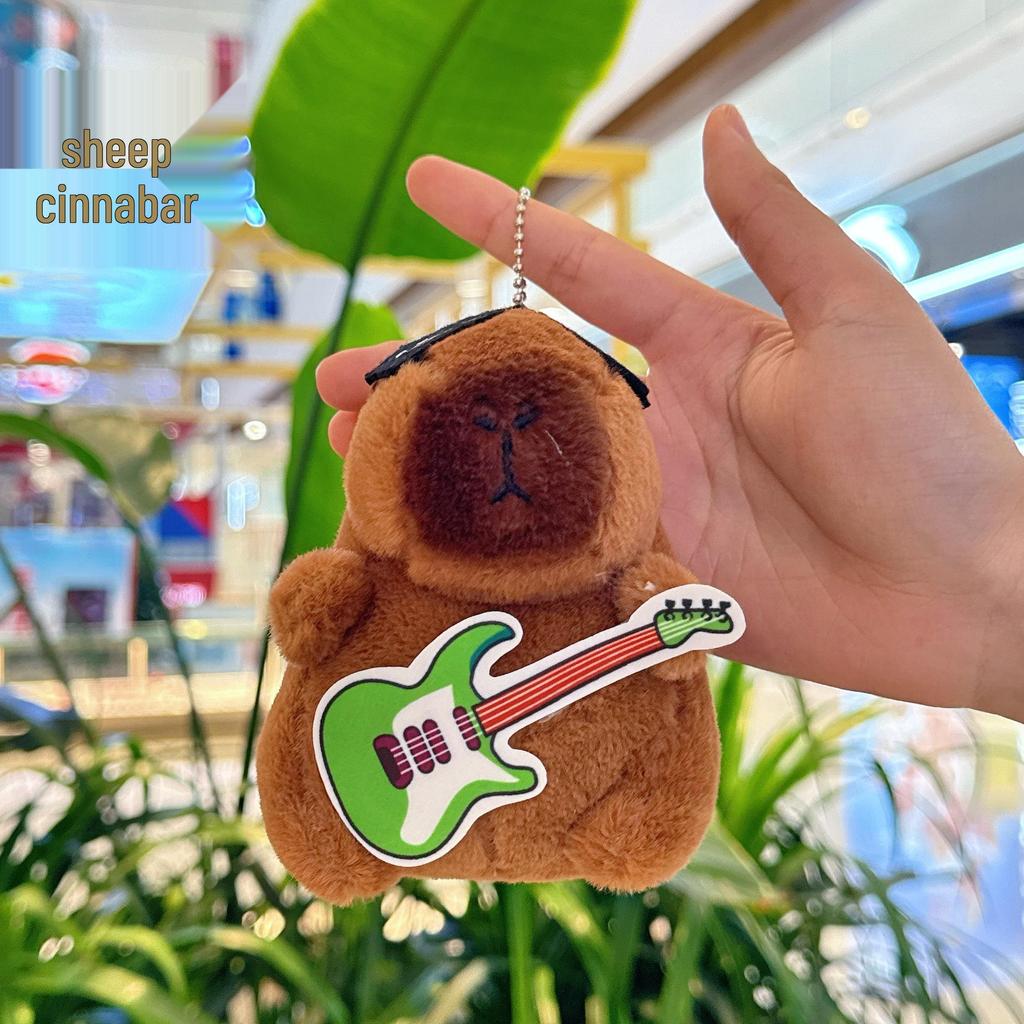 Cute Capybara Plush Toy Pendant & Keychain Charm
