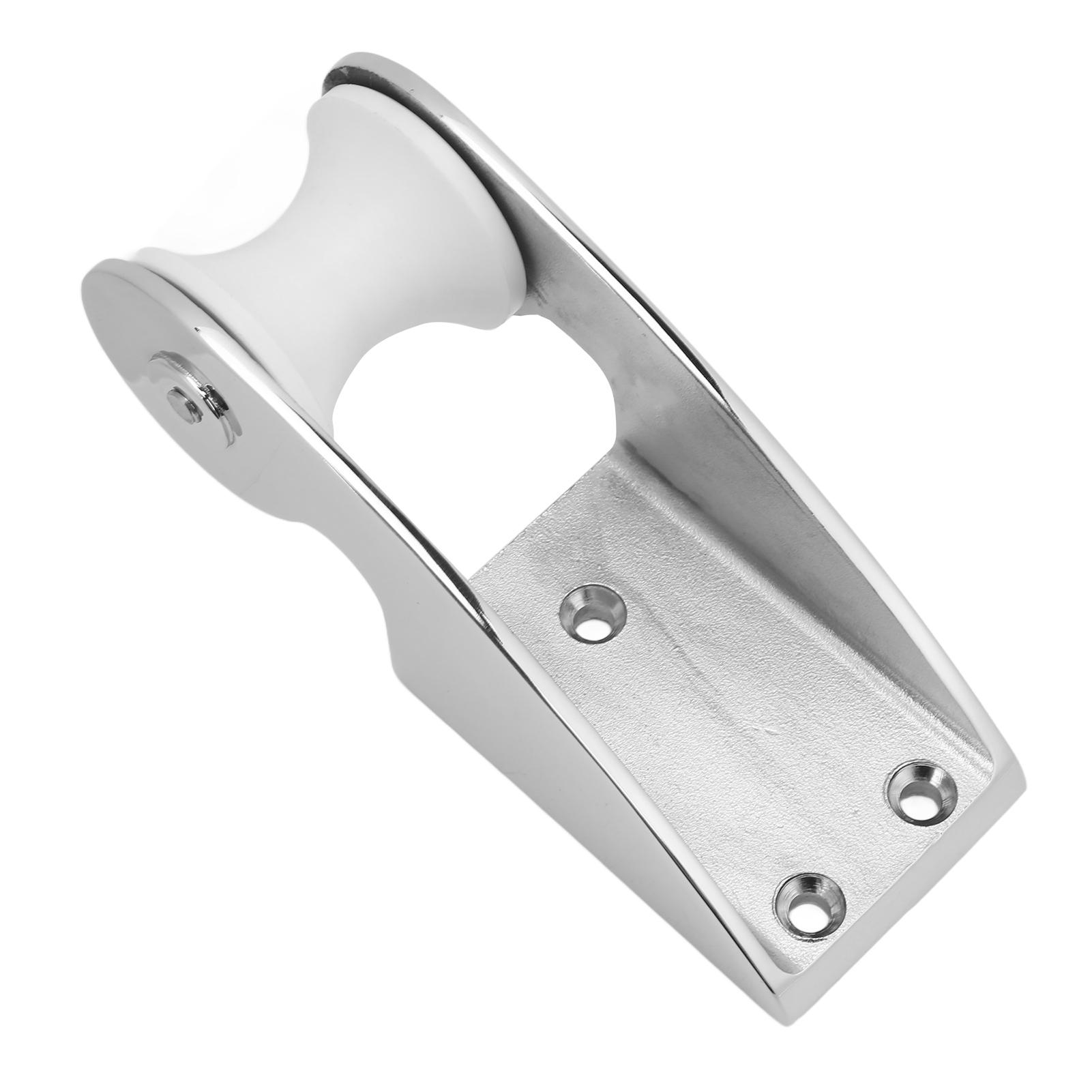 

Кронштейн для якорного ролика на носу лодки, нейлоновые шкивы, противоскользящая резиновая накладка, износостойкий ролик для якорного ролика на носу лодки