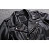 Chinese Size Men Leather Jacket Turn Down Collar Vintage Leather Jacket For Men Jackets Natural Cowhide Male Coat Autumn