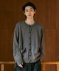 Eastserviceshop Elbow Detail Cardigan - Graphite