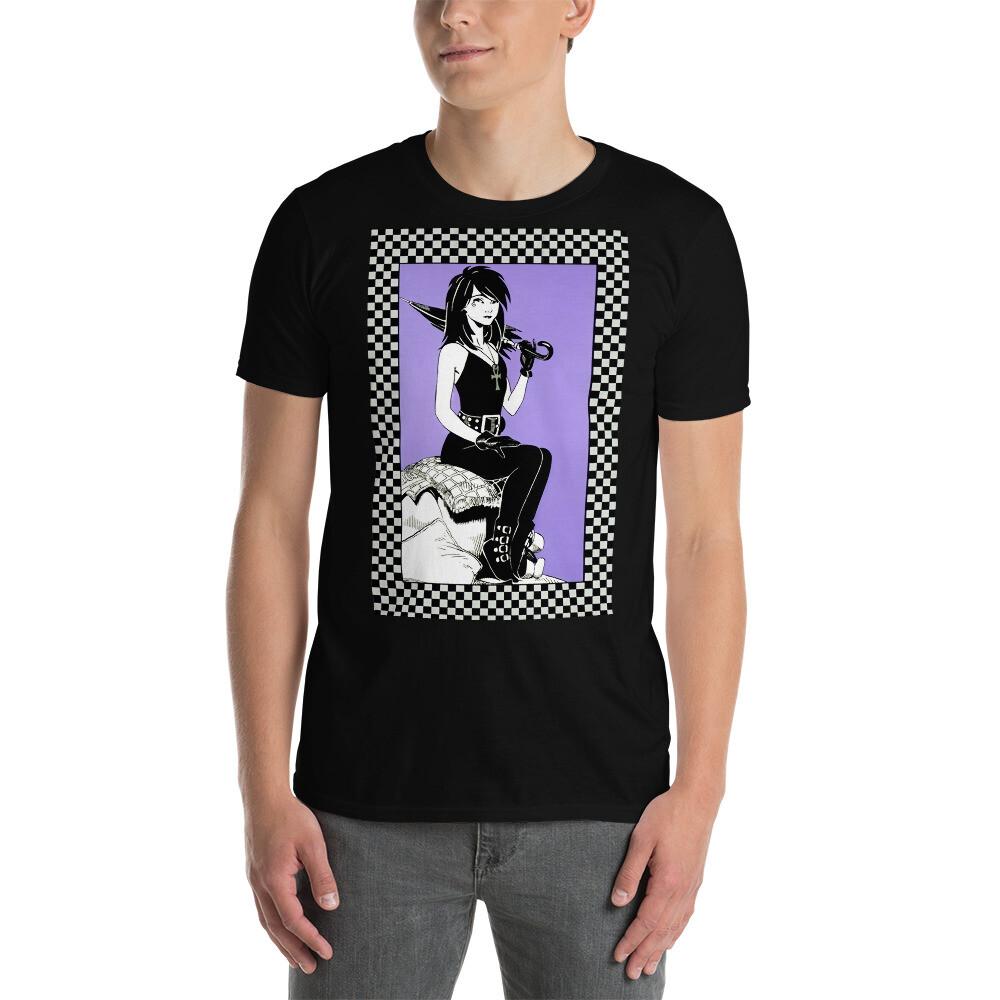 Goth Girl Death Onk Gothic Short-Sleeve Unisex T-Shirt