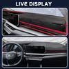 For GEELY NEW COOLRAY  2024 Car Dashboard Avoid Light Pad trument Platform Desk Cover Mats Carpets Anti-UV Accessories