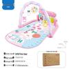 Baby Fitness Rack Musik-Spielmatte mit Klavier- und Trommelfunktionen