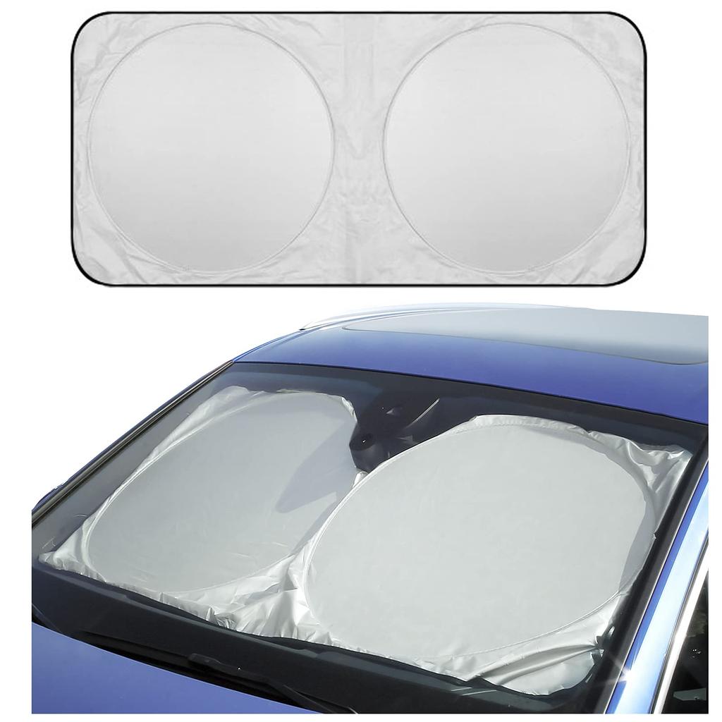 KEGILUH Przednia osłona przeciwsłoneczna do Lexusa Osłona przednia zaciemniająca Osłona przeciwsłoneczna na przednią szybę Składana Zaciemniająca Ochrona przed ciepłem Osłona przeciwsłoneczna Ochrona przed słońcem Kompaktowe przechowywanie