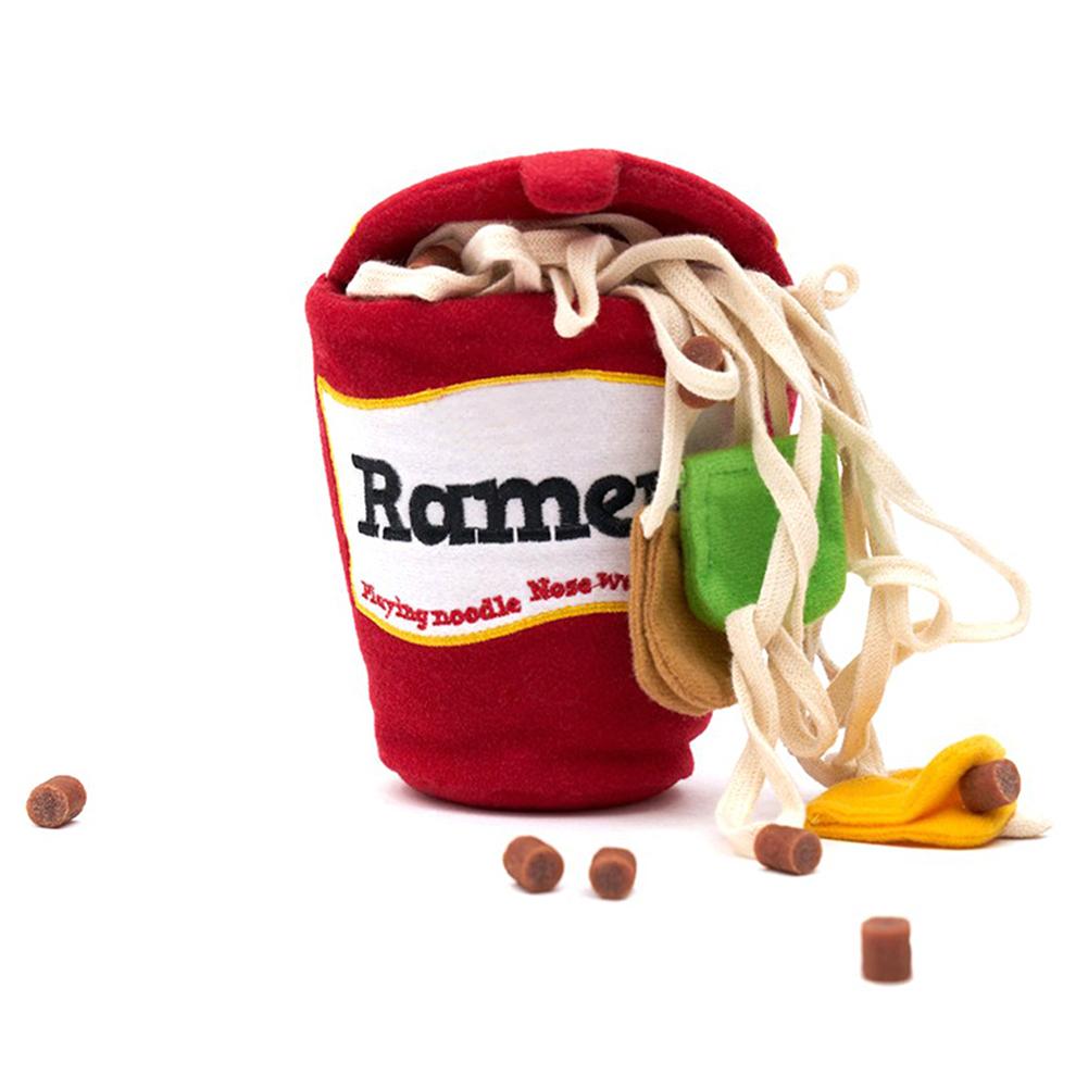 

Dog Puzzle Toy Noodle Shape Leaking Food Toy Dog Nosework Training Toy Interactive Enrichment Toy for Small and Medium Dogs